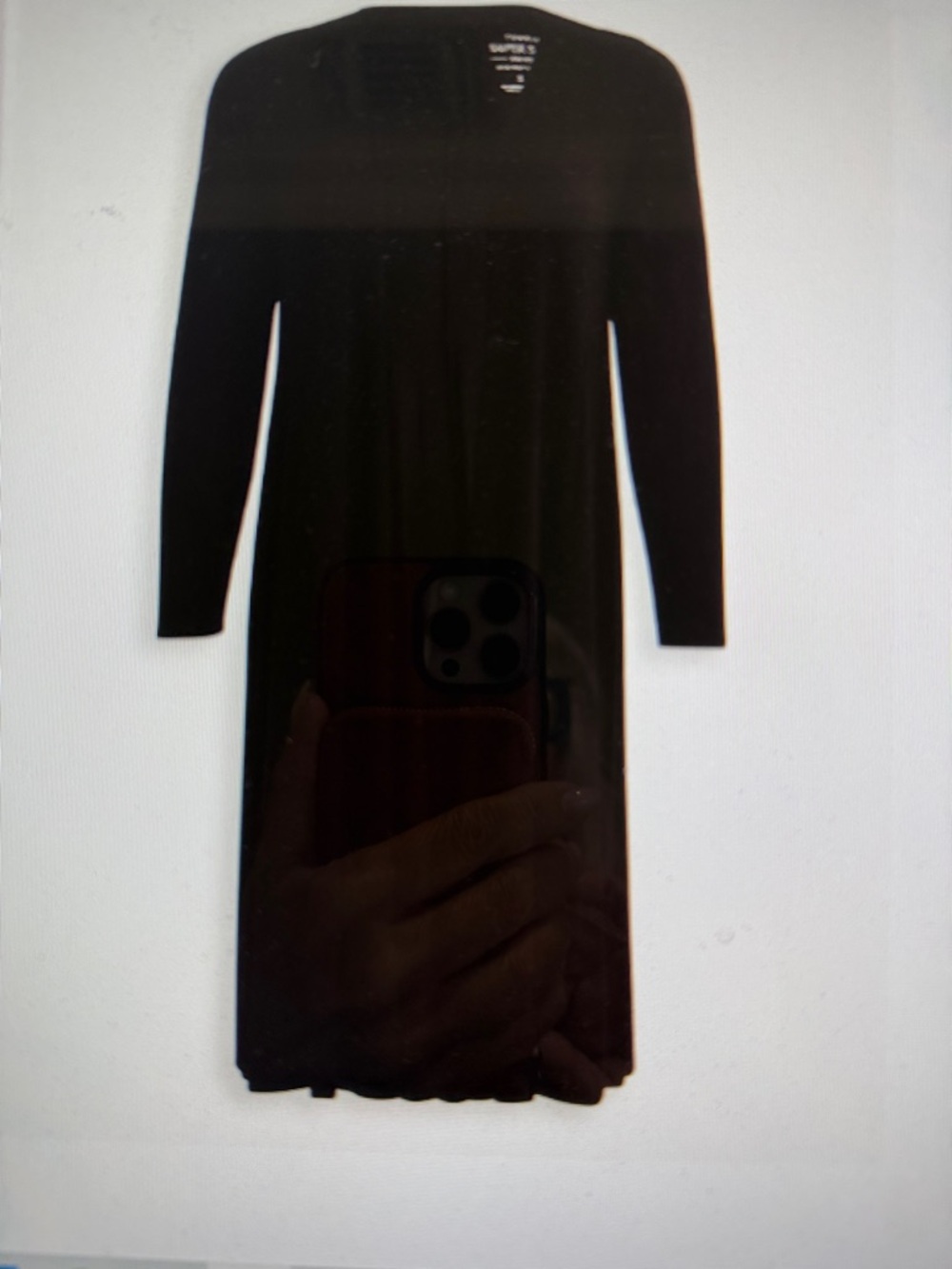 NWOT Torrid Duster Super Soft Collection Spring Open Front 4X Black Long-Sleeve - Picture 14 of 14